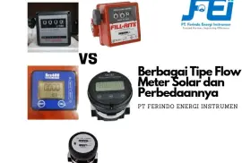 Berbagai Tipe Flow Meter Solar dan Perbedaannya