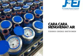 Ukur Penggunaan Air dengan Water Meter Amico