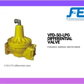 Valve (Katup) VFD50LPG Differential Valve  differential valve flow meter