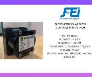 Flow Meter Solar (DN3-DN100) Flow Meter Solar OGFC15 5 flow_meter_digital_flow_controls_dn15