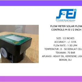 Flow Meter Solar (DN3-DN100) Flow Meter Solar OGFC15