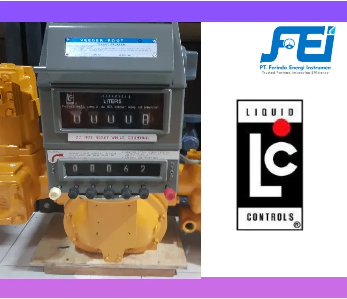 Positive Displacement Flow Meter Flow Meter LC M-Series 3 flow_meter_lc_lengkap_dengan_printer_air_eliminator_strainer_dan_counter