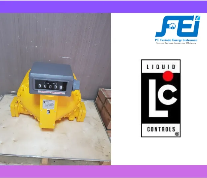 Positive Displacement Flow Meter Flow Meter LC M-Series 4 flow_meter_lc_m60_6inch_liquid_controls