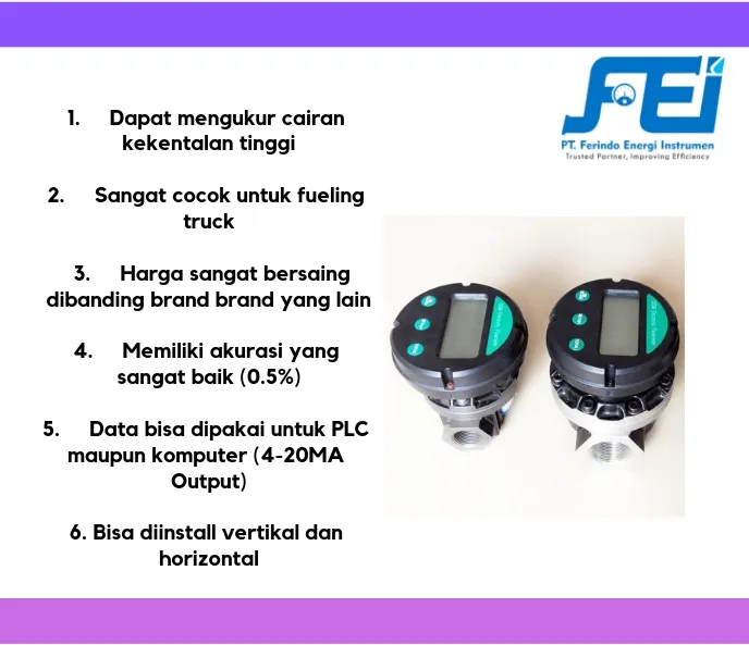 Flow Meter Solar (DN3-DN100) Flow Meter Solar OGM 1 flow_meter_ogm_oval_gear_meter_kecil