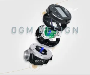 Flow Meter Solar (DN3-DN100) Flow Meter Solar OGM 4 flow_meter_oval_gear_meter