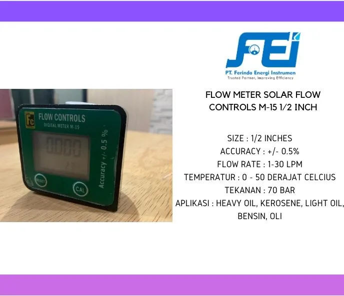 Flow Meter Solar (DN3-DN100) Flow Meter Solar OGFC15 7 flow_meter_solar_dn15