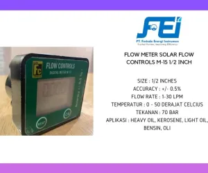 Flow Meter Solar (DN3-DN100) Flow Meter Solar OGFC15 6 flow_meter_solar_flow_controls_dn15
