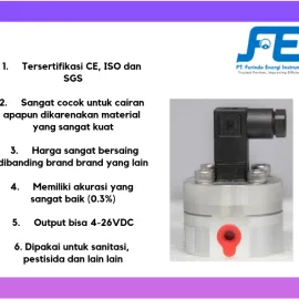 Flow Meter Solar (DN3-DN100) Flow Meter Mini Flow Controls PICOMETER DN3DN50